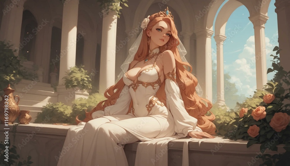 Fototapeta premium A beautiful princess