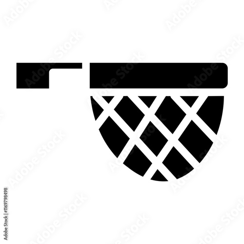 Flour Sieve Mesh Glyph Icon