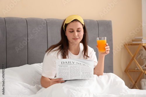Beautiful young woman with ...