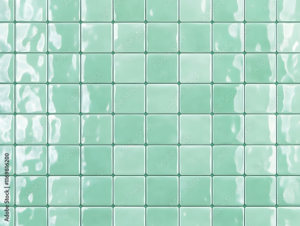 Seamless Light Teal Glossy Tile Texture Seamless Light Teal Glossy Tile Texture