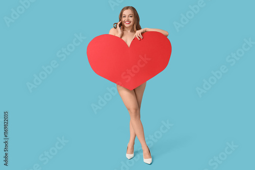 Beautiful young sexy happy ...