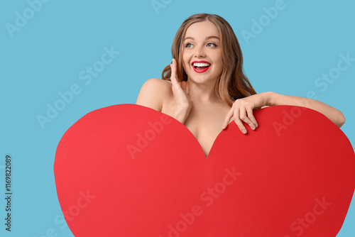 Beautiful young sexy happy ...