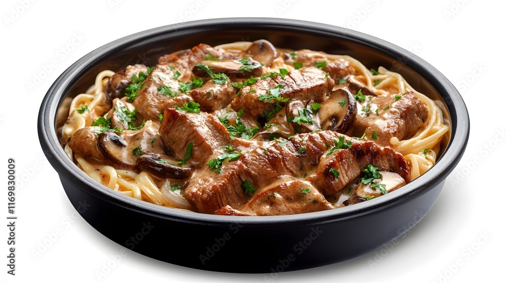 Gourmet Beef Stroganoff: An Indulgent Dish with Creamy Texture and Rich Flavors Gourmet Beef Stroganoff: An Indulgent Dish with Creamy Texture and Rich Flavors