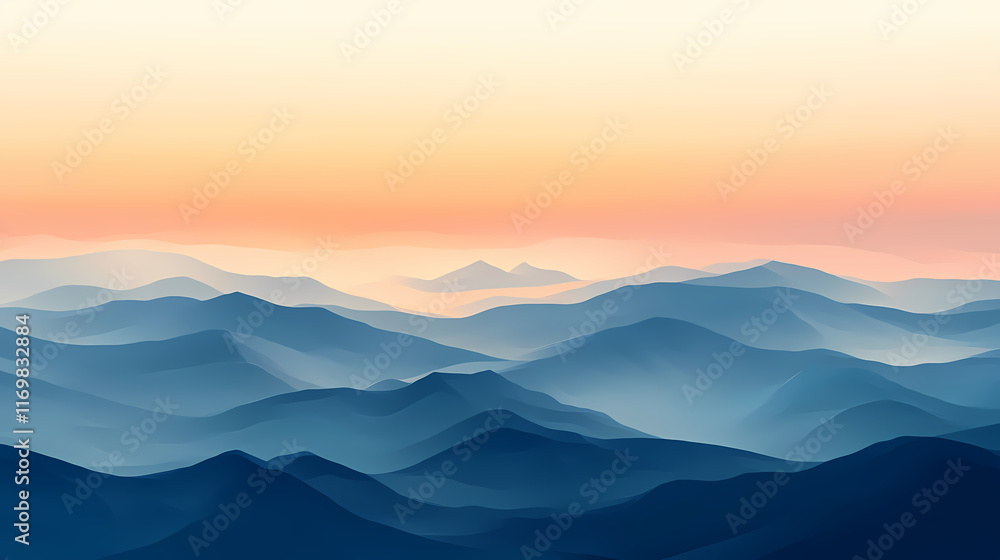 Multiple gradients: layer multiple gradients on top of each other to create a complex and visually interesting backgr. Ethersea. Illustration Multiple gradients: layer multiple gradients on top of each other to create a complex and visually interesting backgr. Ethersea. Illustration