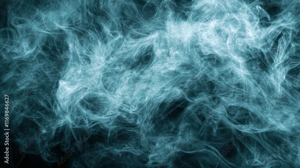 Obraz premium Abstract Smoke with High Contrast for Medical Usage