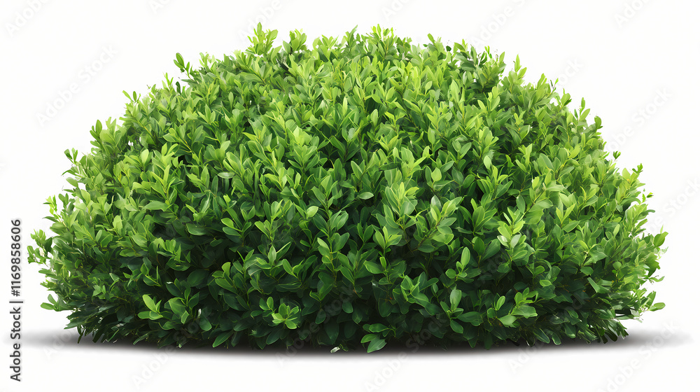 The evergreen round bush buxus sempervirens, isolated on transparent background. Evergreen. Illustration The evergreen round bush buxus sempervirens, isolated on transparent background. Evergreen. Illustration