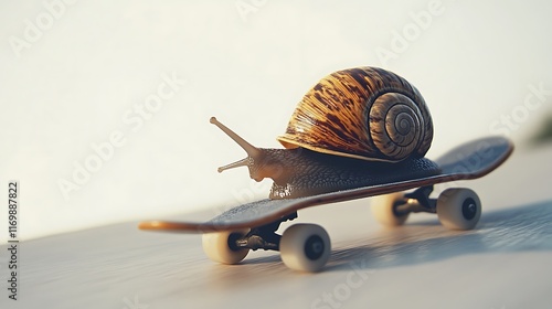 Snail on Skateboard: A Whimsical Journey