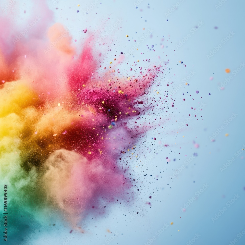 Vibrant color explosion art abstract environment digital art creative space aesthetic concept for impact Vibrant color explosion art abstract environment digital art creative space aesthetic concept for impact