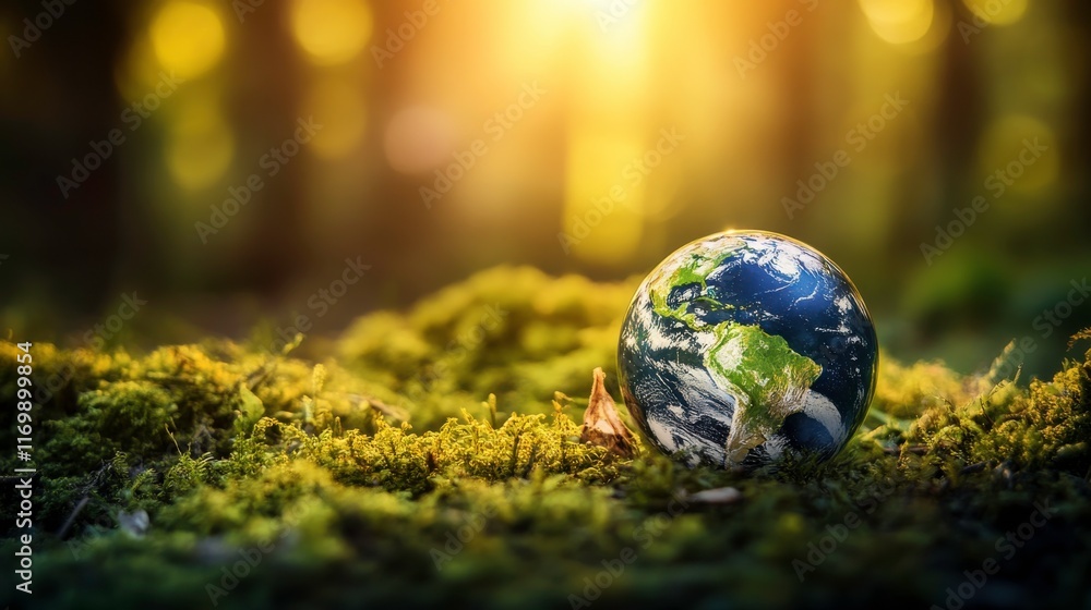Peaceful Earth in a Warm, Natural Setting Peaceful Earth in a Warm, Natural Setting