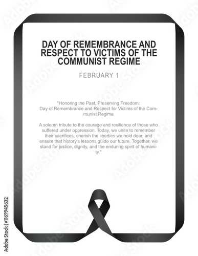 Day of Remembrance and Respect to Victims of the Communist Regime