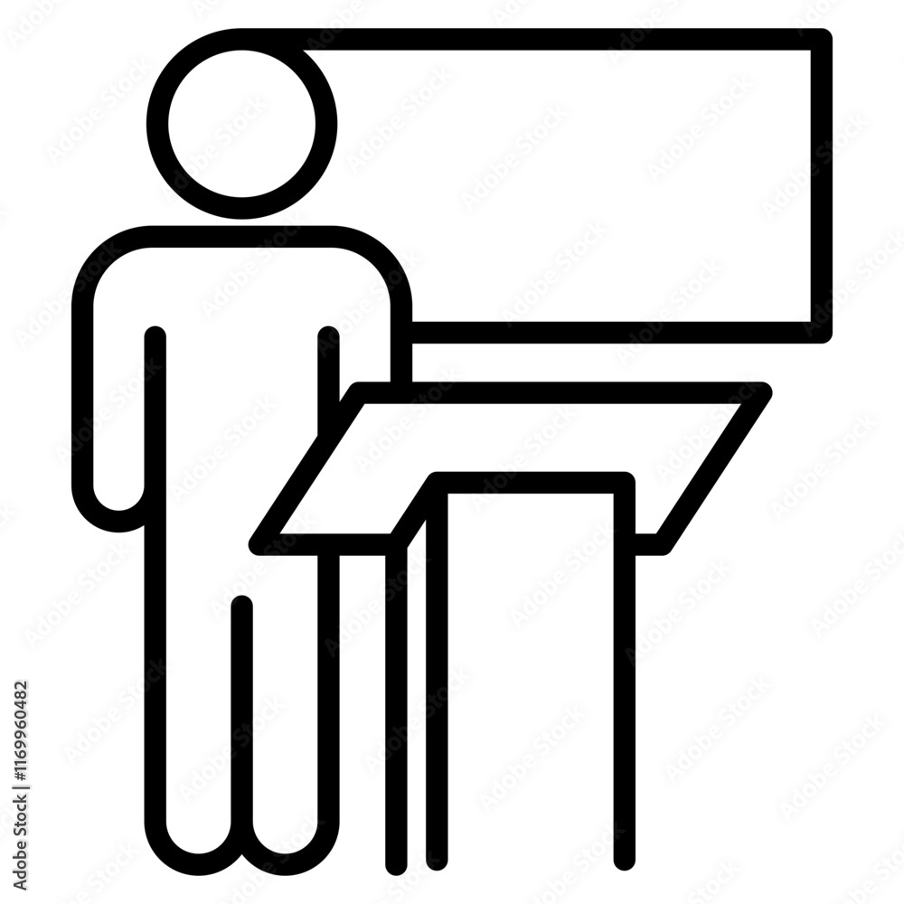 public speaking single icon public speaking single icon