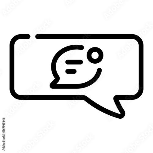 comment Line Icon