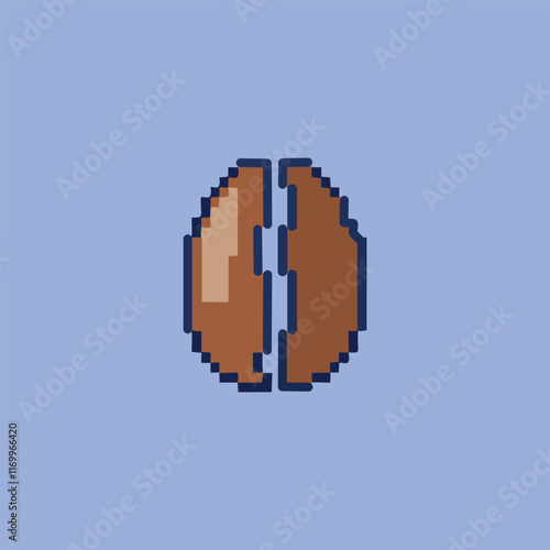 coffee bean pixel art 7