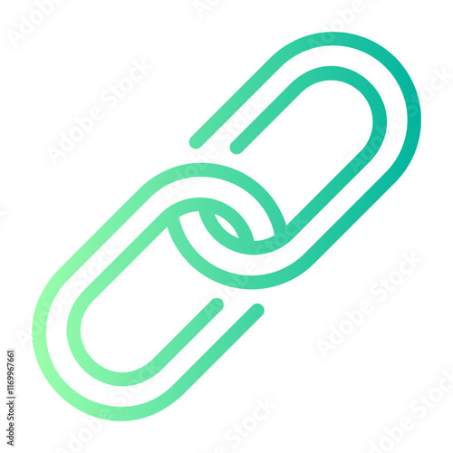 link Line Gradient Icon