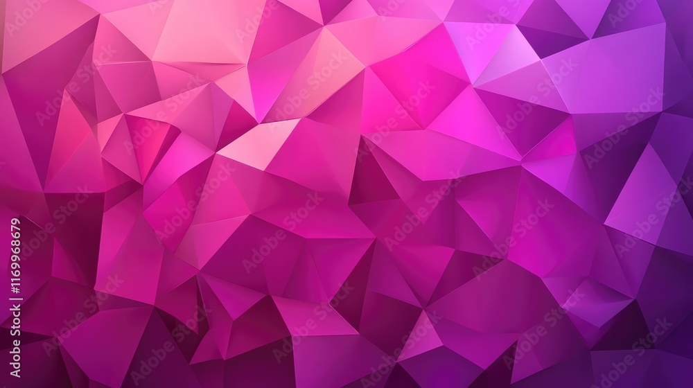 Gradient geometric background with dynamic wavy lines and overlapping triangles in vibrant purple and pink hues. No text, no people. Gradient geometric background with dynamic wavy lines and overlapping triangles in vibrant purple and pink hues. No text, no people.
