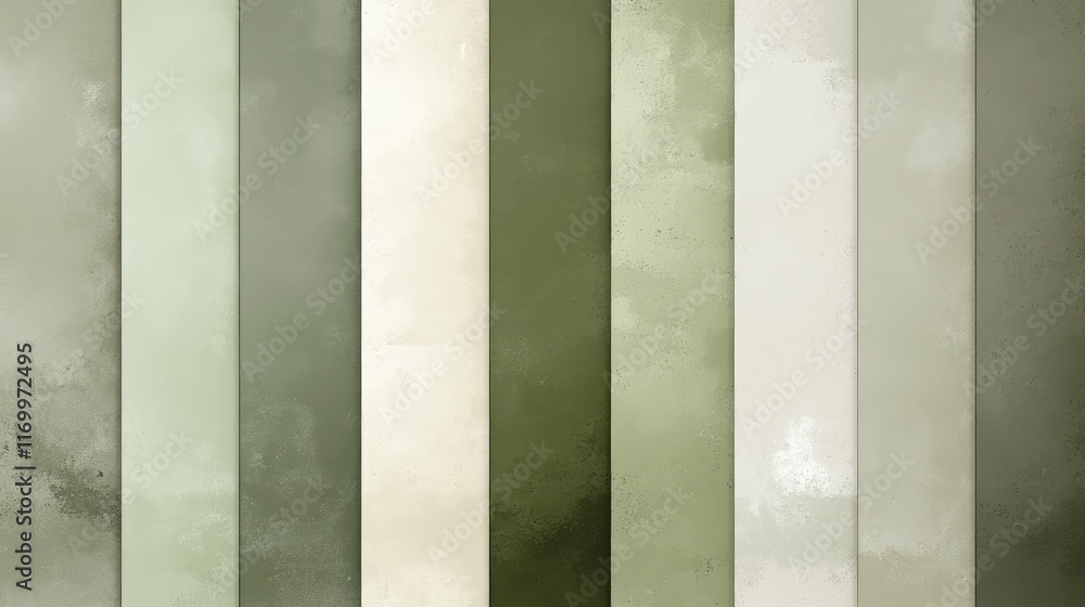 Fototapeta premium Subtle gradient in earthy olive green to dusty gray tones, evoking natural themes. No text, no people.