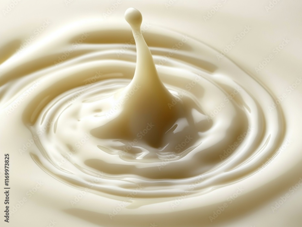 Creamy liquid splash with soft texture. Creamy liquid splash with soft texture.