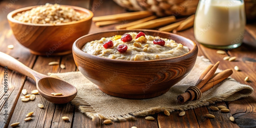 Creamy overnight oats: a delicious, easy breakfast. Soak oats, chia seeds, milk, and your favorite toppings overnight. Creamy overnight oats: a delicious, easy breakfast. Soak oats, chia seeds, milk, and your favorite toppings overnight.