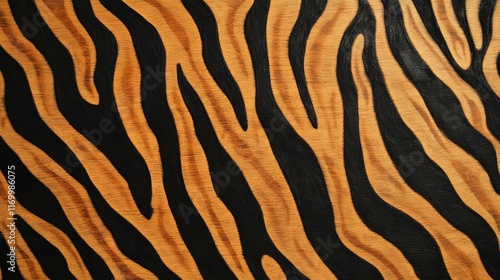  Tiger Stripes Teak Engineer Veneer Texture – High-Quality Wood Finish for Interior Design