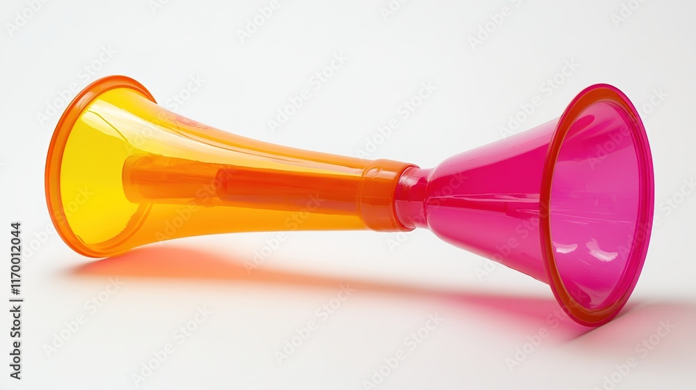 Party Noise Maker and Party Blower on a White Background: Bright, Fun, and Festive Party Accessory for Celebrations and Events. Party Noise Maker and Party Blower on a White Background: Bright, Fun, and Festive Party Accessory for Celebrations and Events.