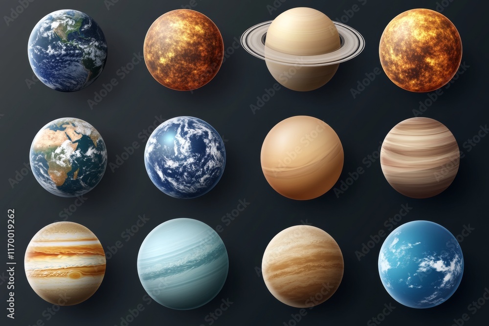 Set of planets including Jupiter, Saturn, Uranus, Neptune, and Pluto Set of planets including Jupiter, Saturn, Uranus, Neptune, and Pluto
