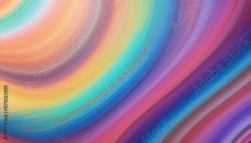 abstract background with rainbow