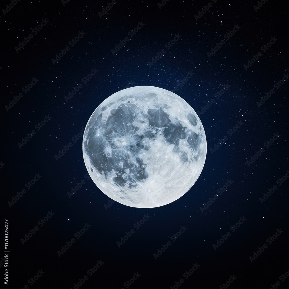 A surreal lunar night with the moon glowing in supernatural hues, stars twinkling in vibrant constellations A surreal lunar night with the moon glowing in supernatural hues, stars twinkling in vibrant constellations