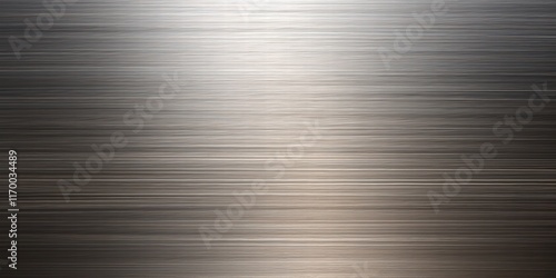 Fine Brushed Wide Metal Surface with Subtle Texture and Light Reflection for Modern Design and Artistic Applications photo