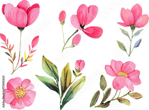 Wallpaper Mural pattern with flowers Torontodigital.ca