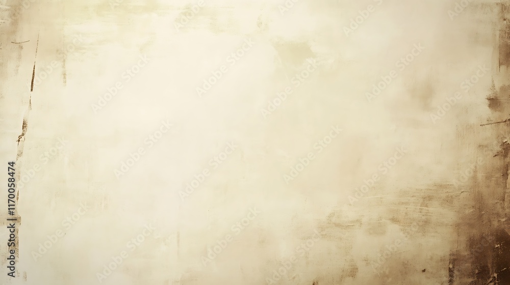 Obraz premium Abstract Beige Texture Background With Subtle Brown Markings