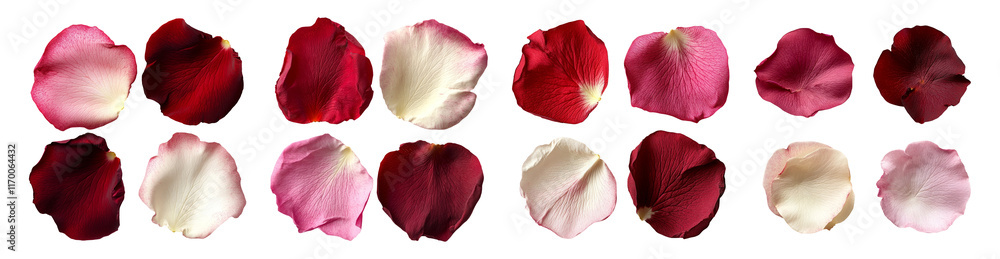 custom made wallpaper toronto digitalIsolated Rose Petals on Transparent Background