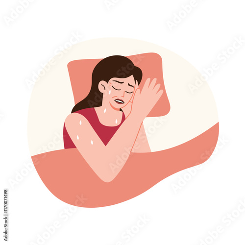 Women Menopause Symptoms Night Sweats