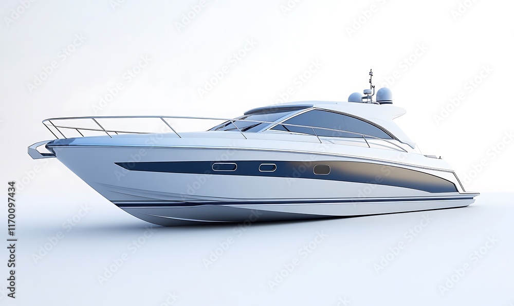 A sleek, modern yacht designed for leisure and luxury on the water. A sleek, modern yacht designed for leisure and luxury on the water.