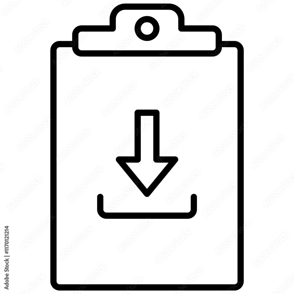 clipboard download icon clipboard download icon