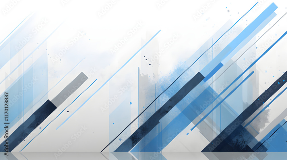 Digital technology blue and white stripes business wallpaper abstract poster background Digital technology blue and white stripes business wallpaper abstract poster background