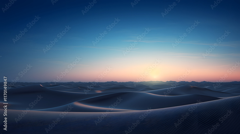 digital pink and blue desert dunes gradient poster background digital pink and blue desert dunes gradient poster background
