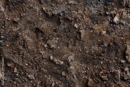 Wallpaper Mural texture of dry cracked soil Torontodigital.ca