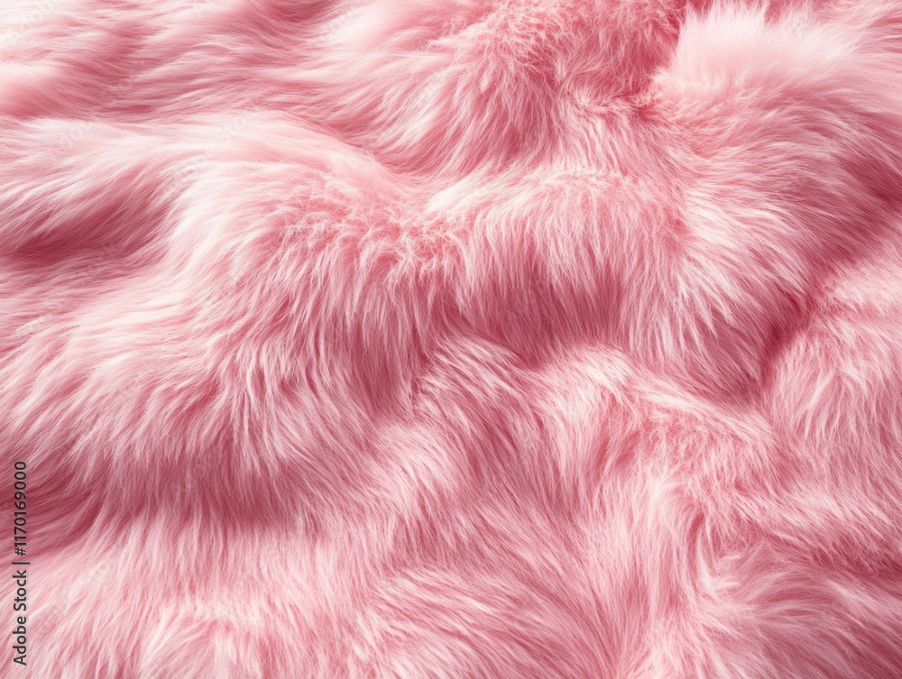 Fototapeta premium Soft pink fuzzy texture fabric background.