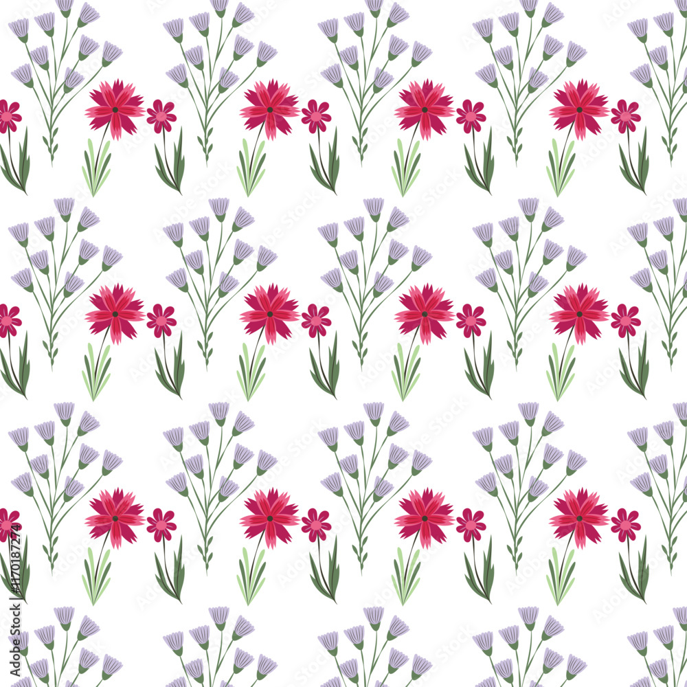 seamless pattern with flowers seamless pattern with flowers