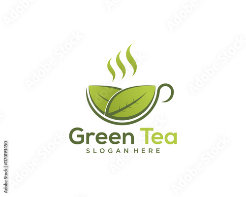Green tea logo
