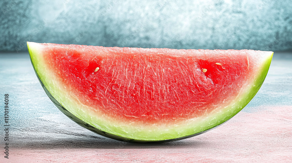 Vibrant Watermelon Slice - A Summer Delight Vibrant Watermelon Slice - A Summer Delight