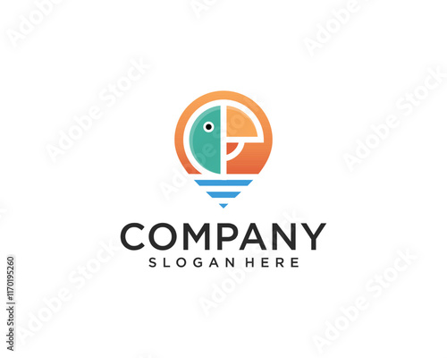 Free Download Cockatoo bird logo location - GFXLoad