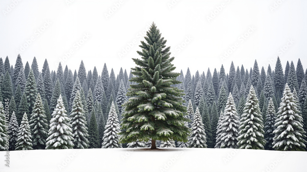 Obraz premium tree in snow