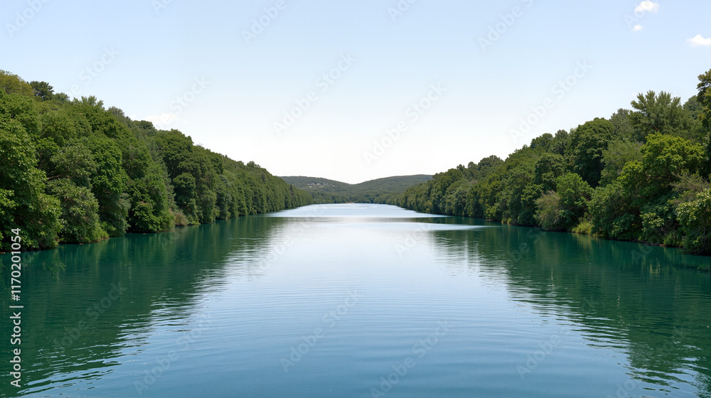 lake in the forest lake in the forest