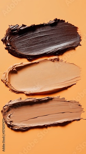 Wallpaper Mural Several colors of concealer mixed with poster background Torontodigital.ca