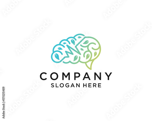 Wallpaper Mural Nature brain technology logo Torontodigital.ca