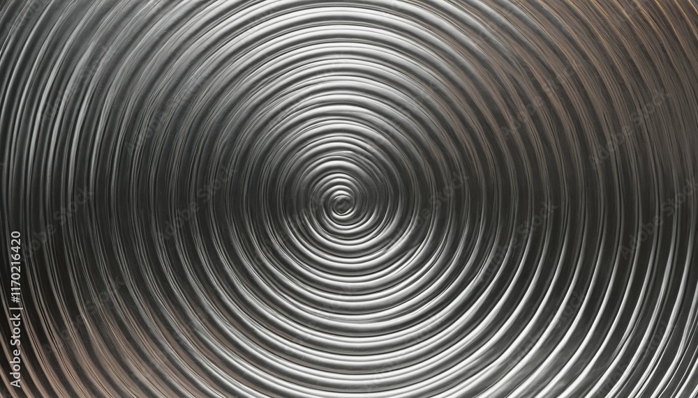 Shiny metallic swirl paper texture with radiant circular highlights Shiny metallic swirl paper texture with radiant circular highlights