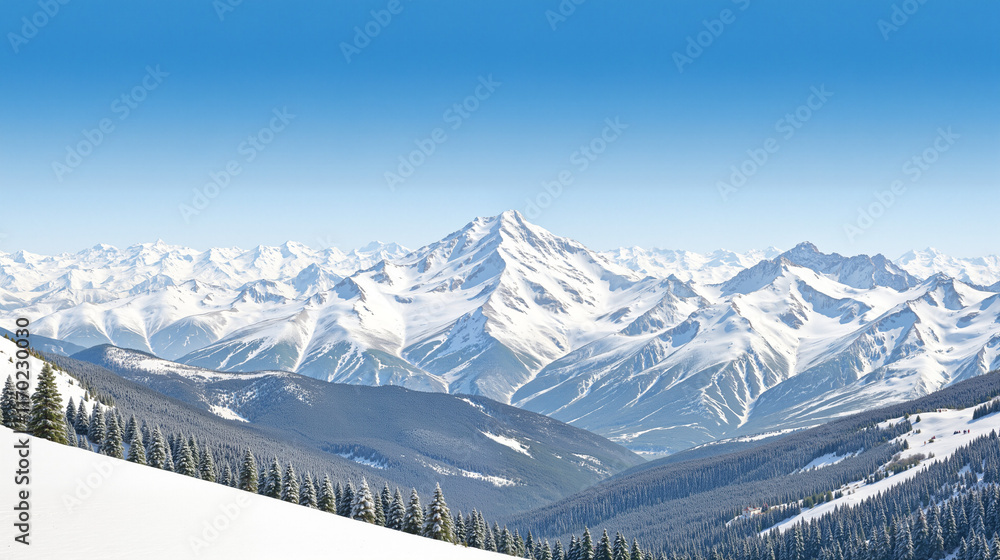 winter mountain landscape winter mountain landscape