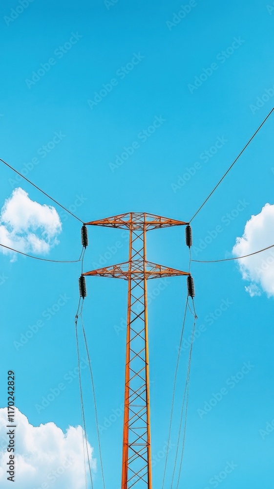 Fototapeta premium Powering Change: A Visualization of the Global Energy Crisis and Its Impact on Our Future