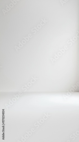 Wallpaper Mural Minimalist Empty Room with White Walls and Soft Lighting Effect Torontodigital.ca